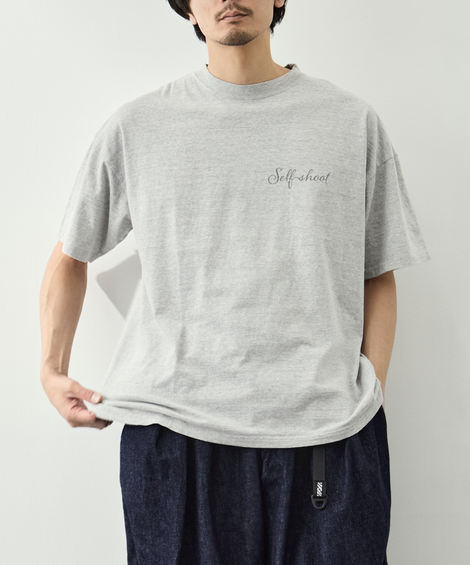 HARD SP加工20/-天竺BIGサイズT(Self shot M)