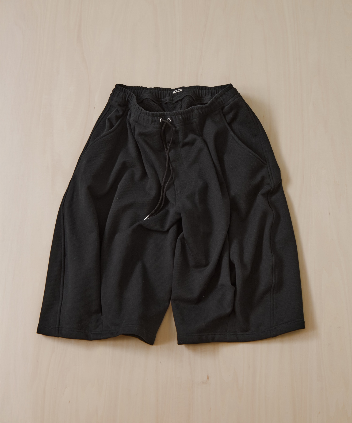 Pleated Balloon Sweat Shorts