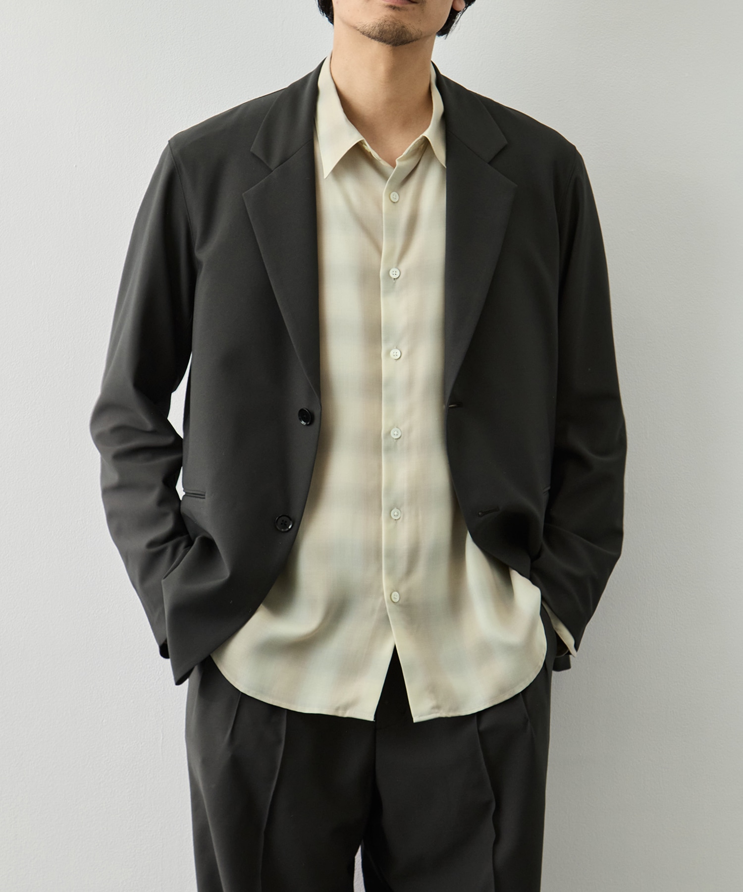 Single Breasted Easy Jacket