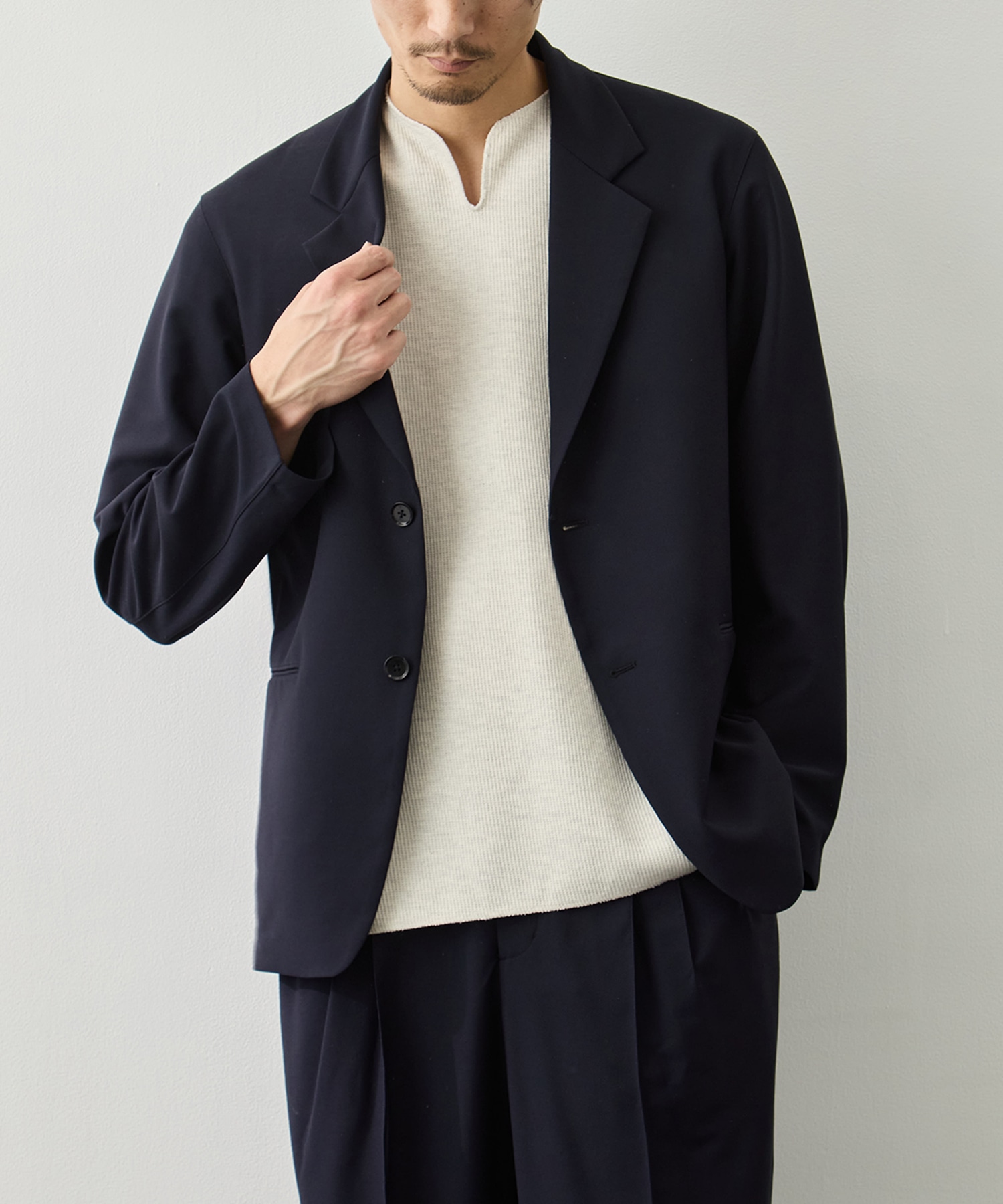 Single Breasted Easy Jacket