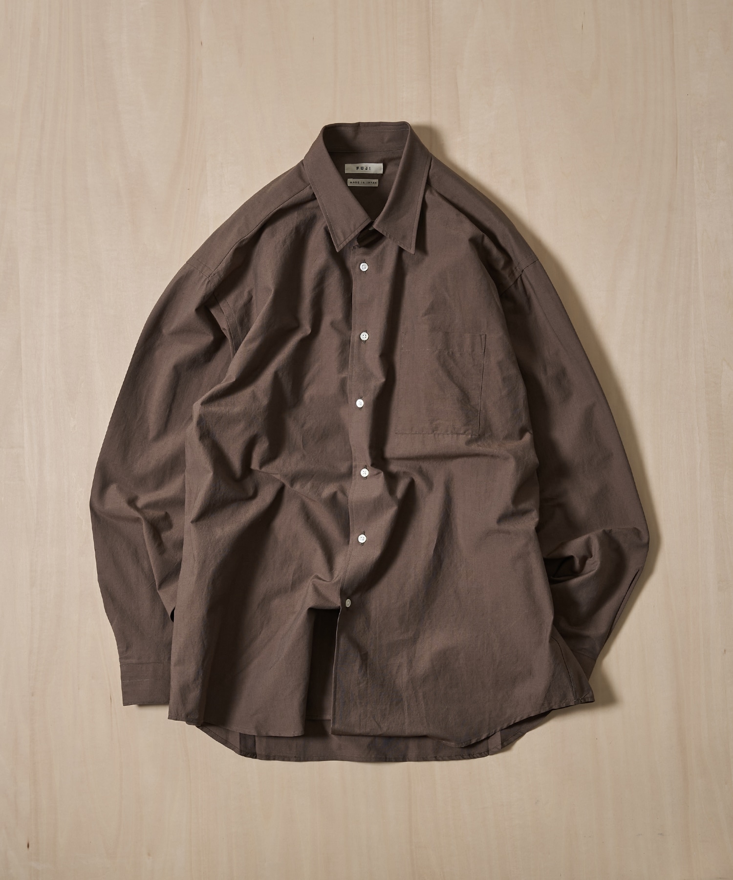 SILK COTTON STANDARD SHIRT