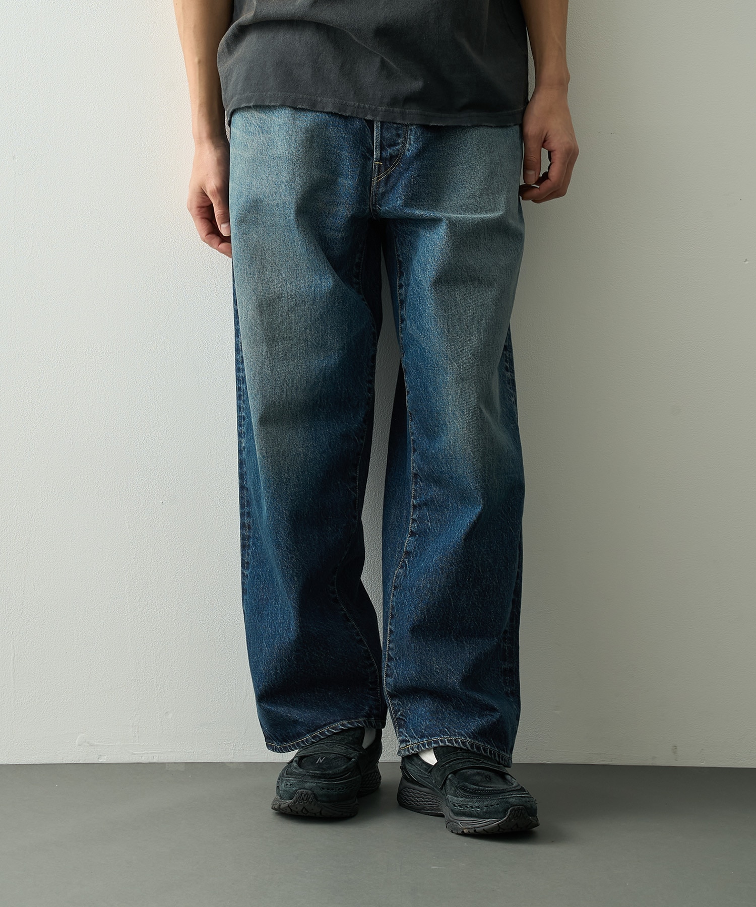 13.5oz Denim Pants Wide