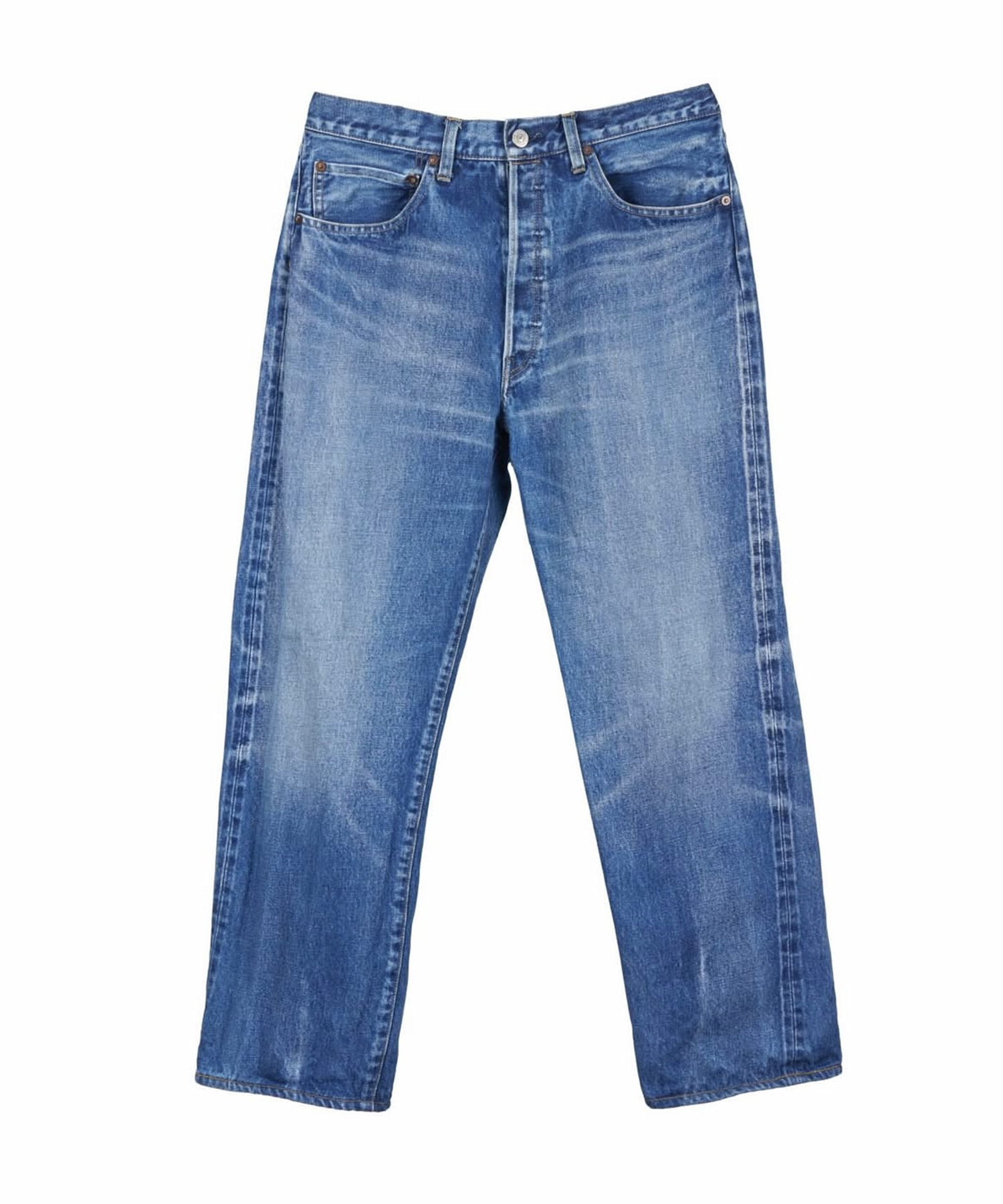 DENIM 5P PANTS H.WASH