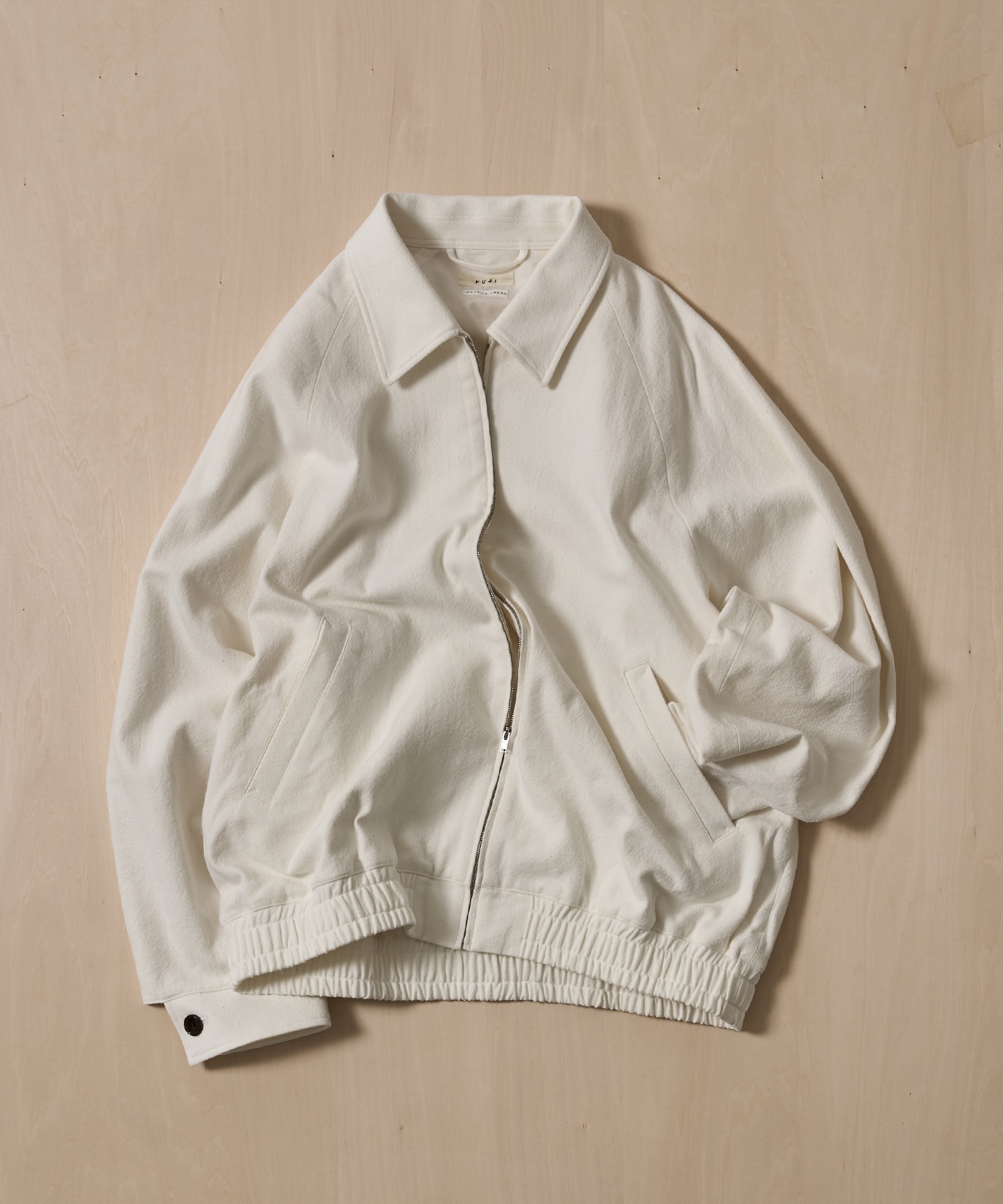 COTTON SILK RAGLAN BLOUSON