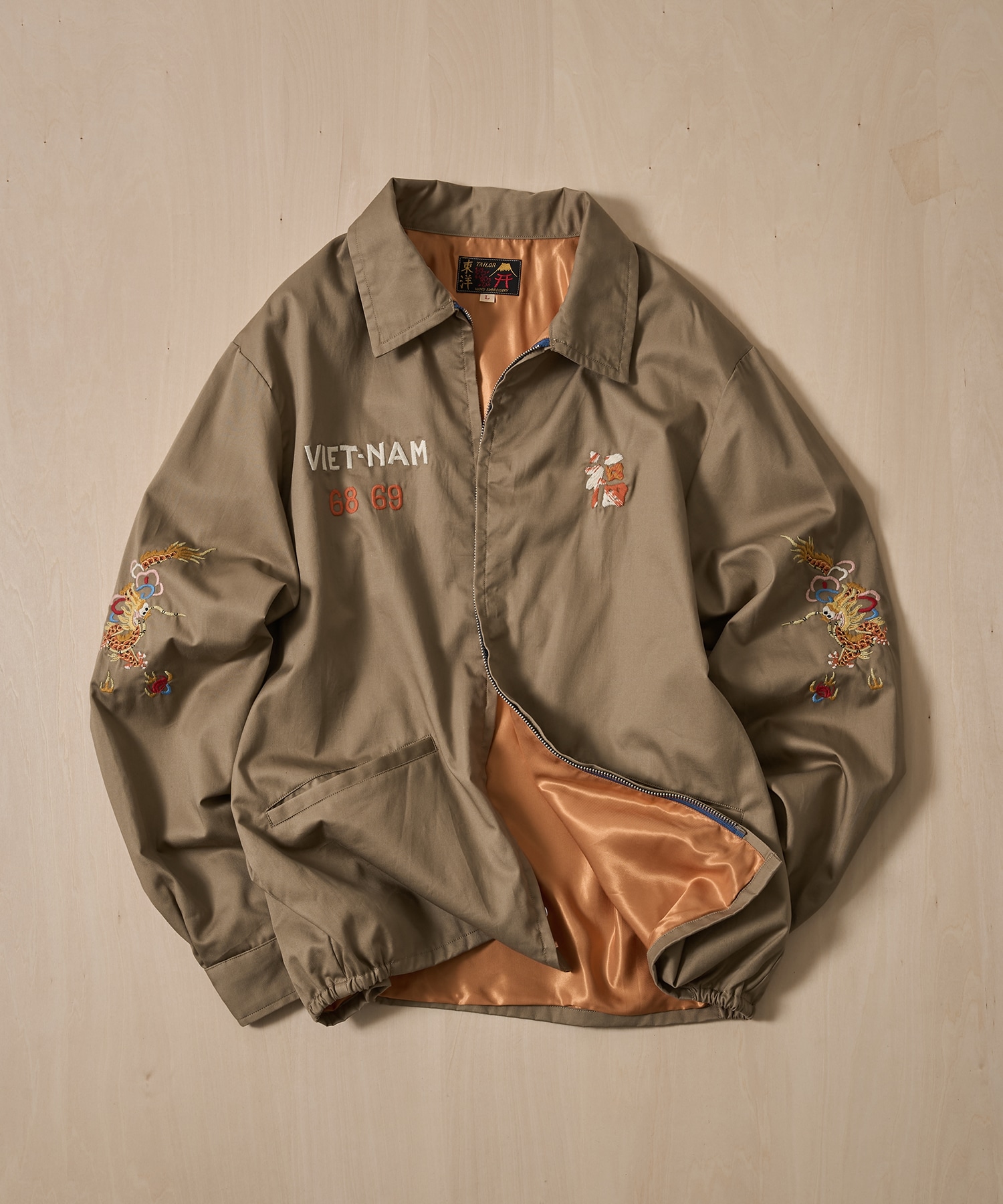 COTTON VIET-NAM JACKET DRAGON