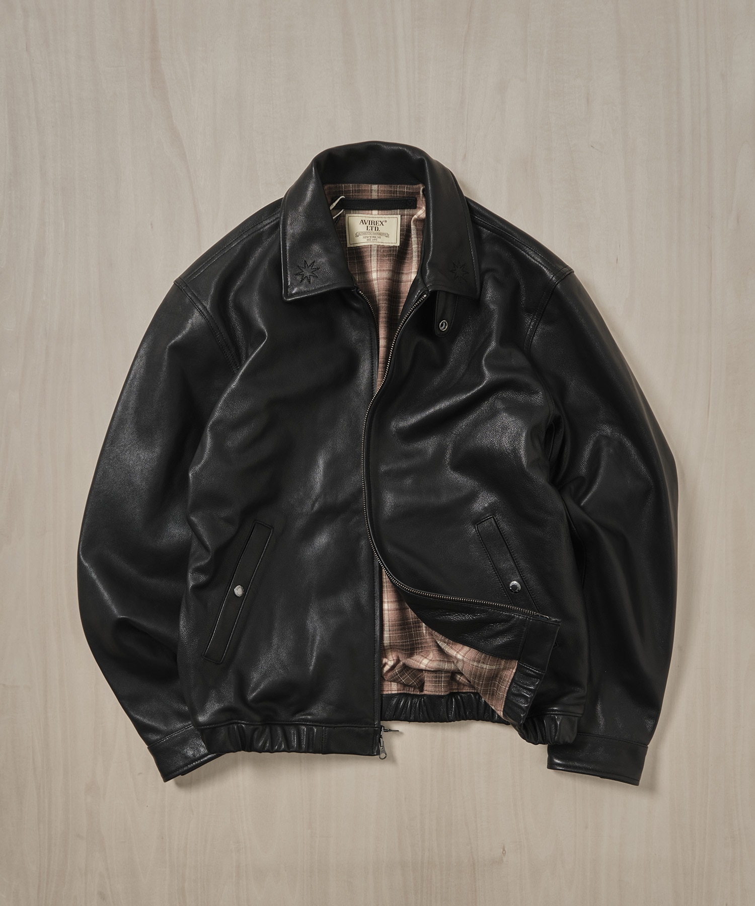 【AVIREX×GDC】Leather Swingtop