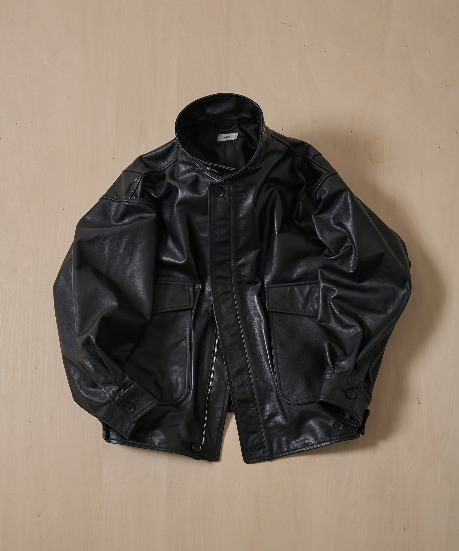 別注 Leather Flight Jacket