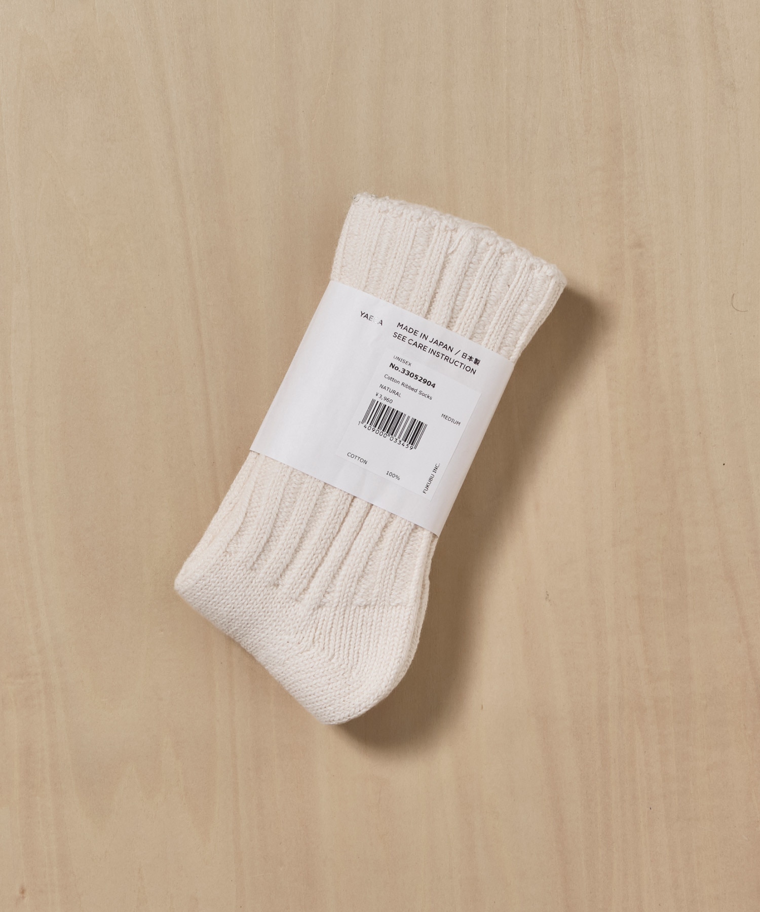 コットンリブソックス