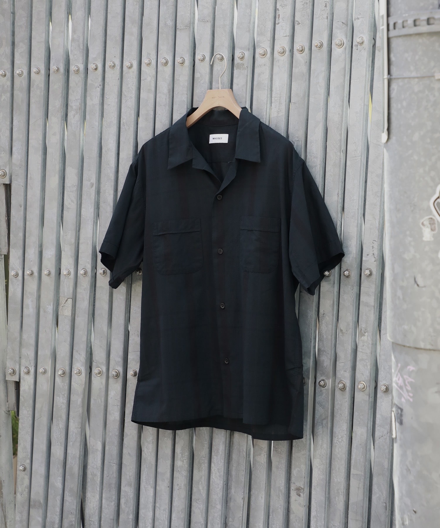 MADRAS DYED S/S SHIRT