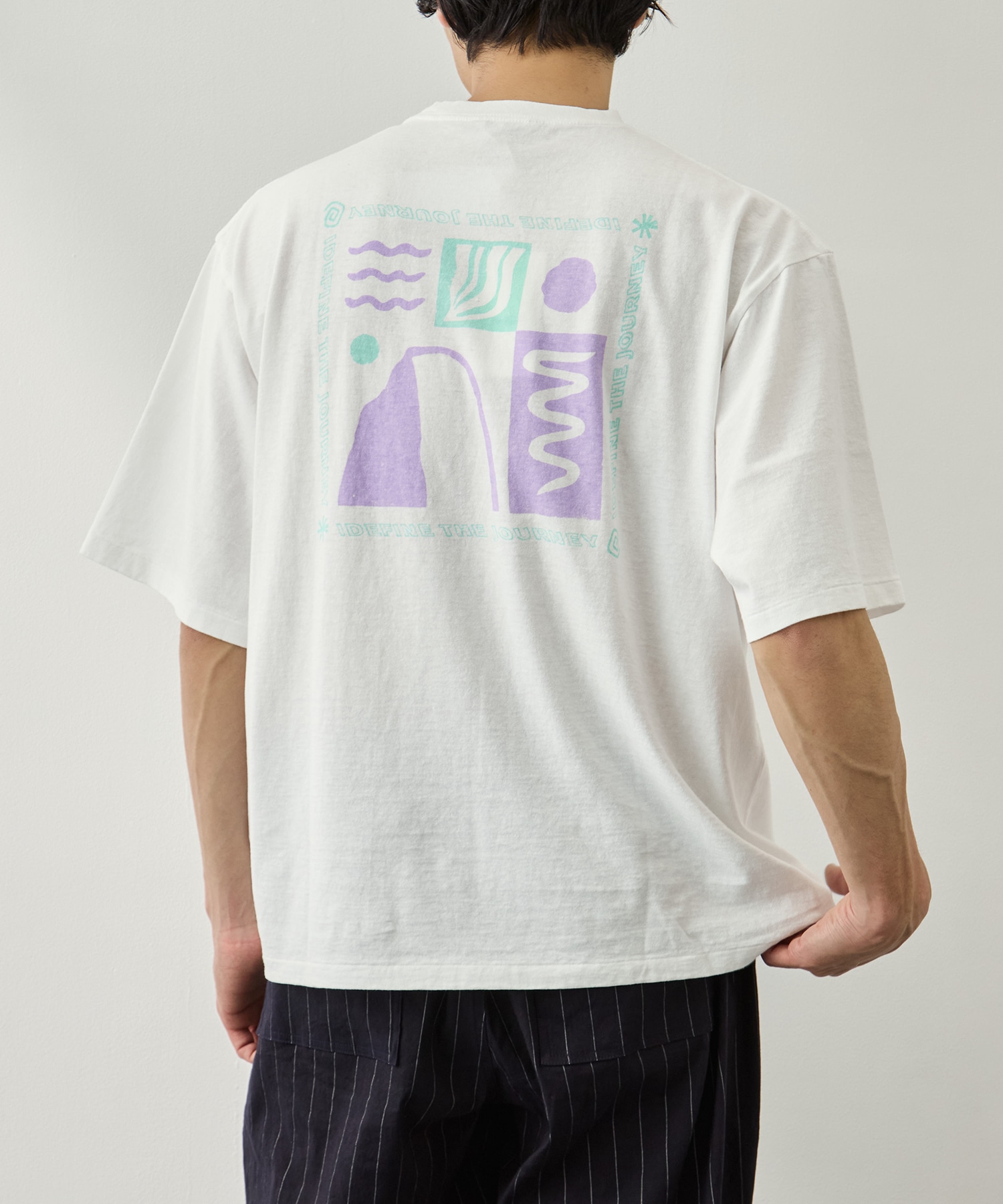 Printed S/S Tee Journey