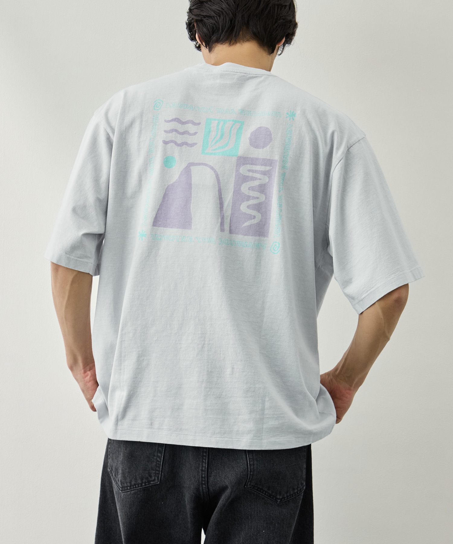 Printed S/S Tee Journey