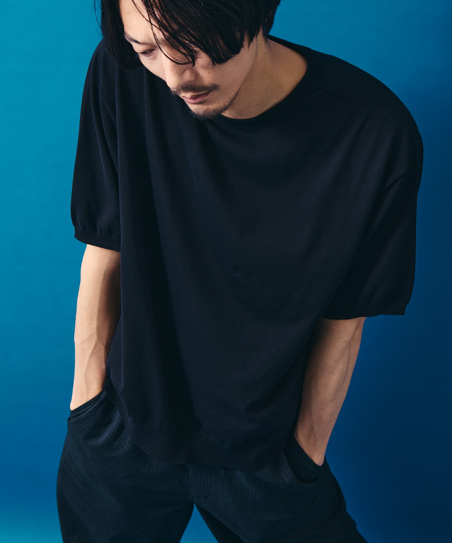 スビンハイツイストシームレスTee
