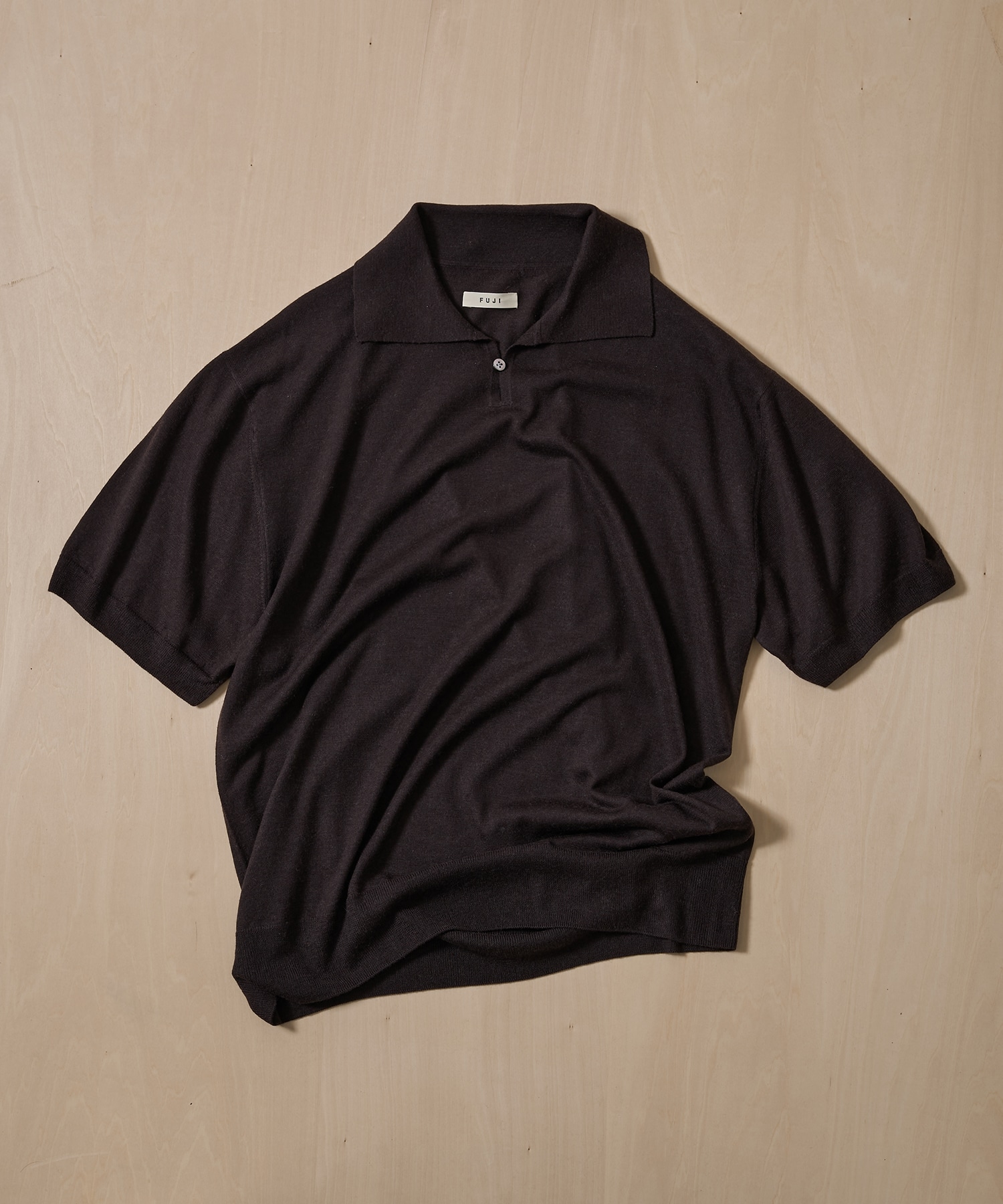 SILK CASHMERE S/S SKIPPER POLO