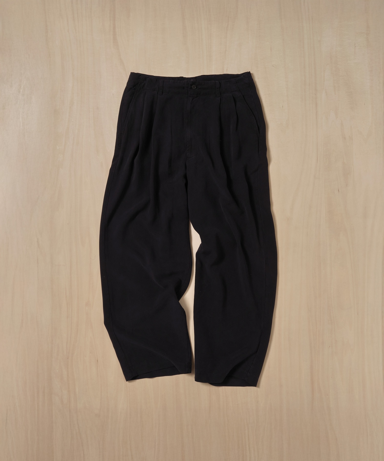 別注tencel wide slacls