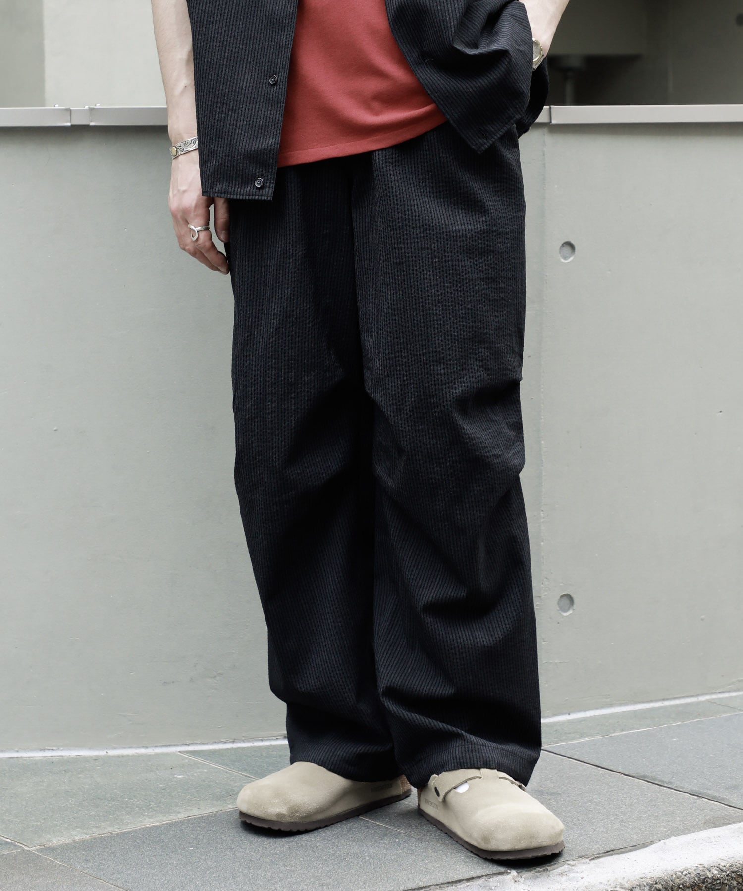別注KNEE TUCK PANTS