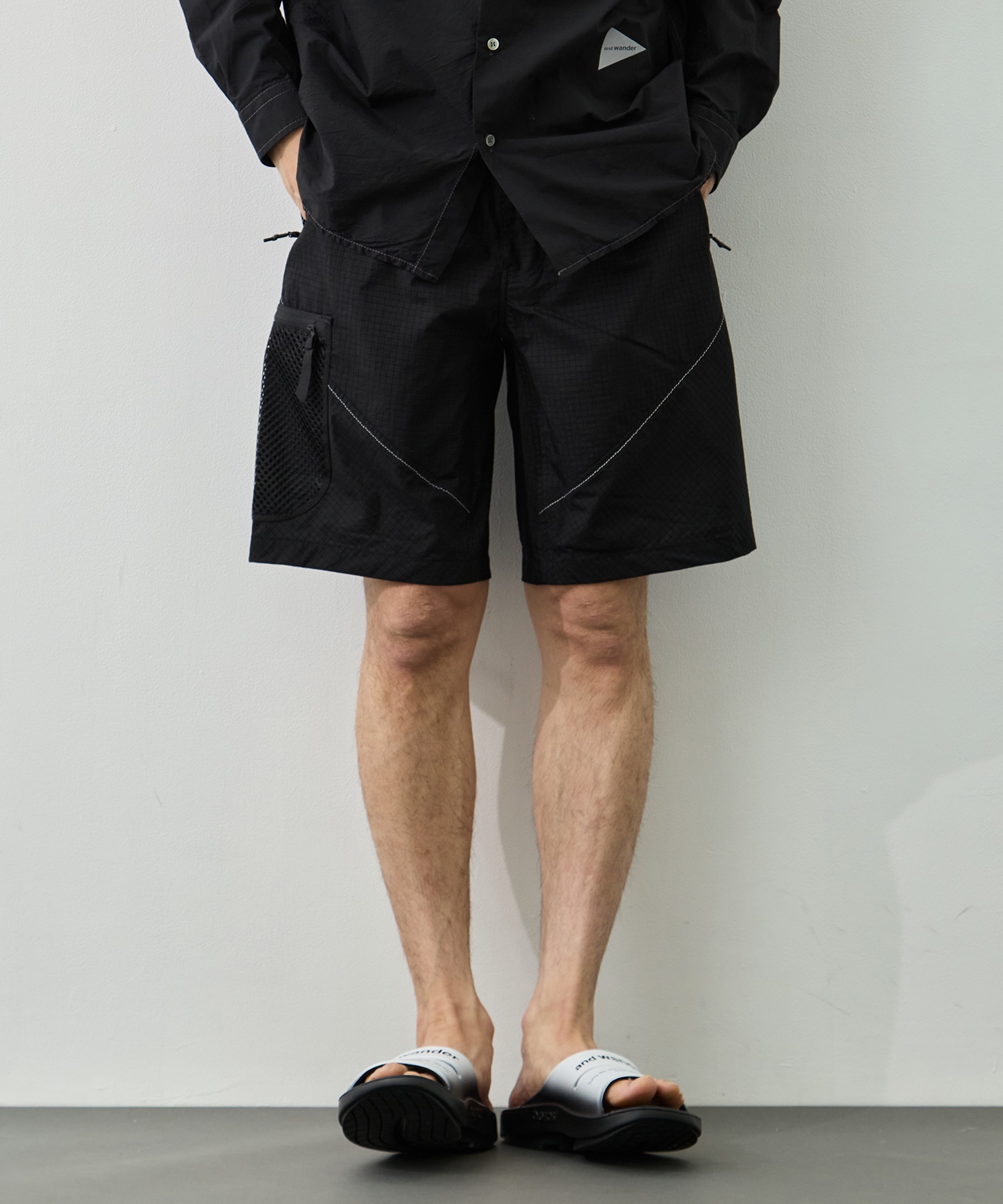 breath rip short pants
