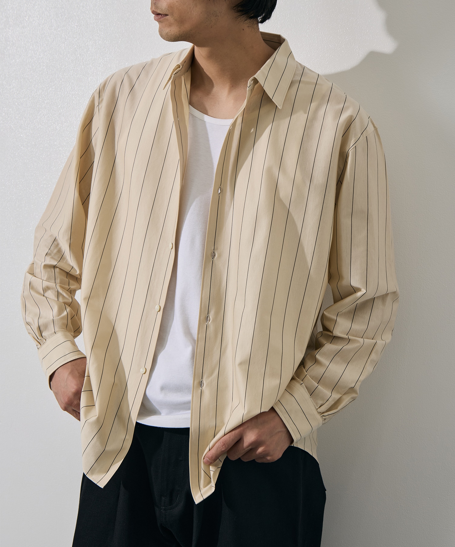 46G Stripe Modest Shirt