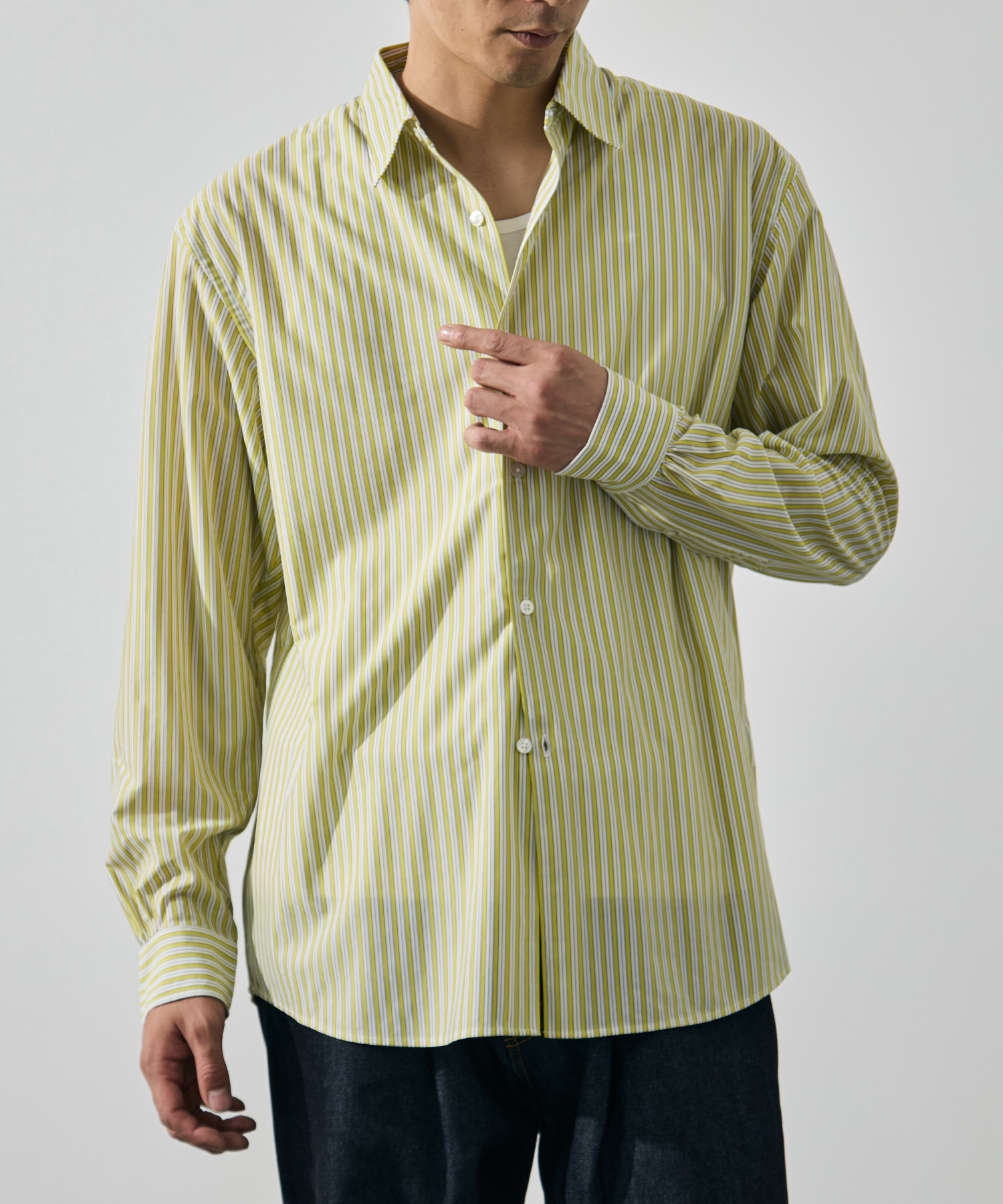 46G Stripe Modest Shirt