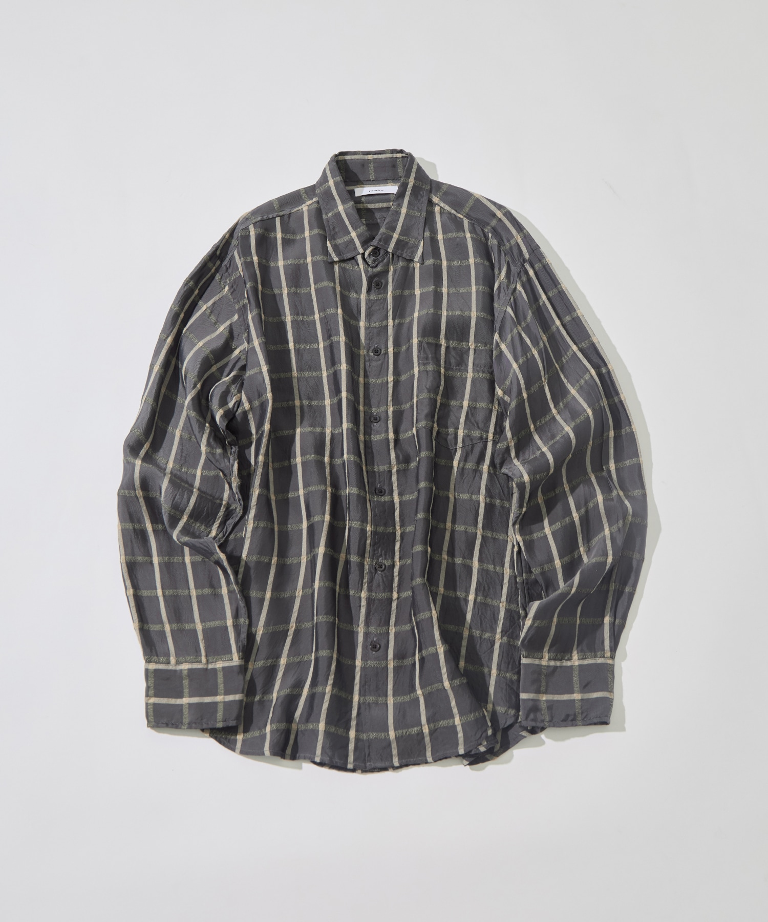 SEMI SPREAD COLLAR SHIRT