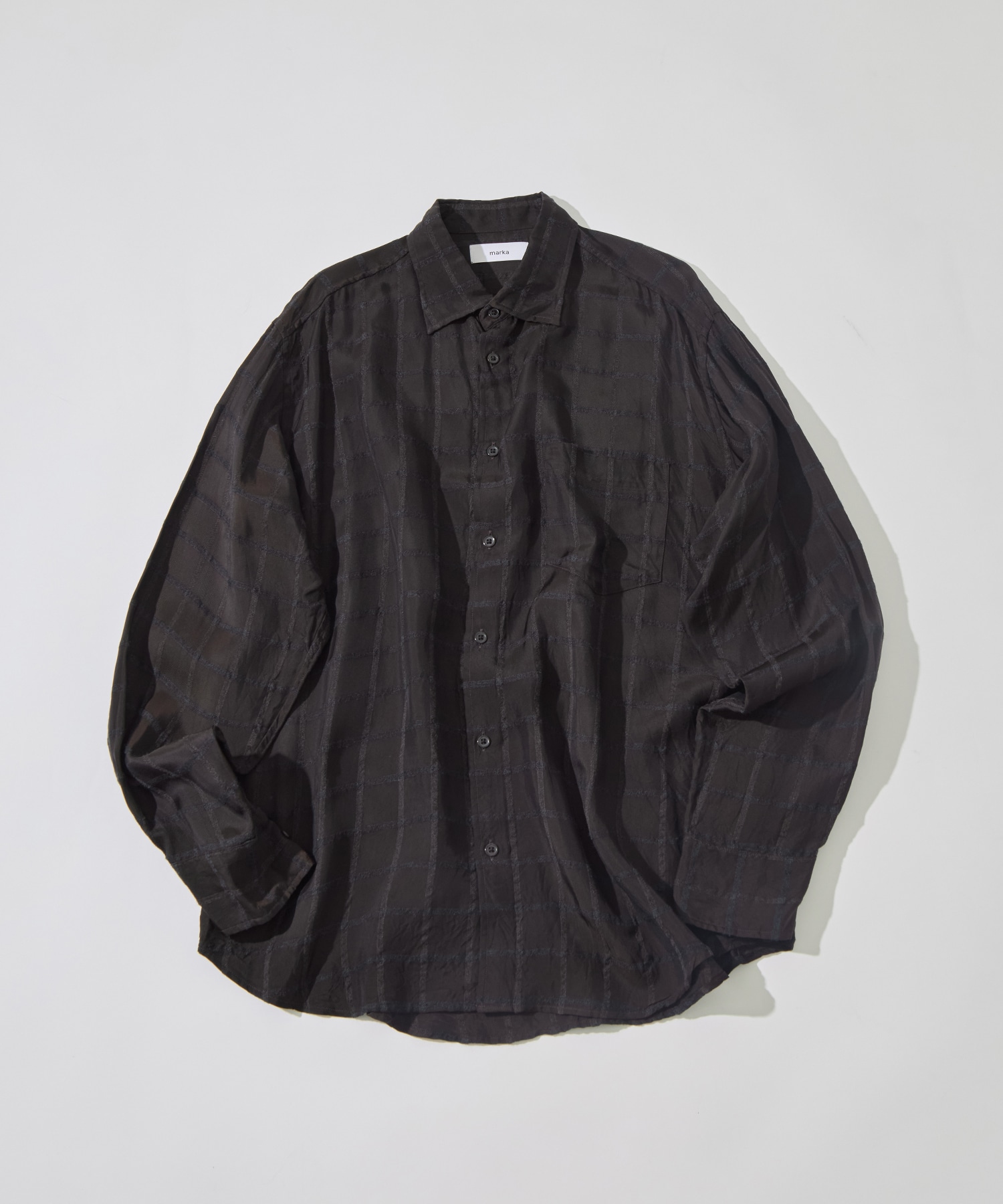SEMI SPREAD COLLAR SHIRT