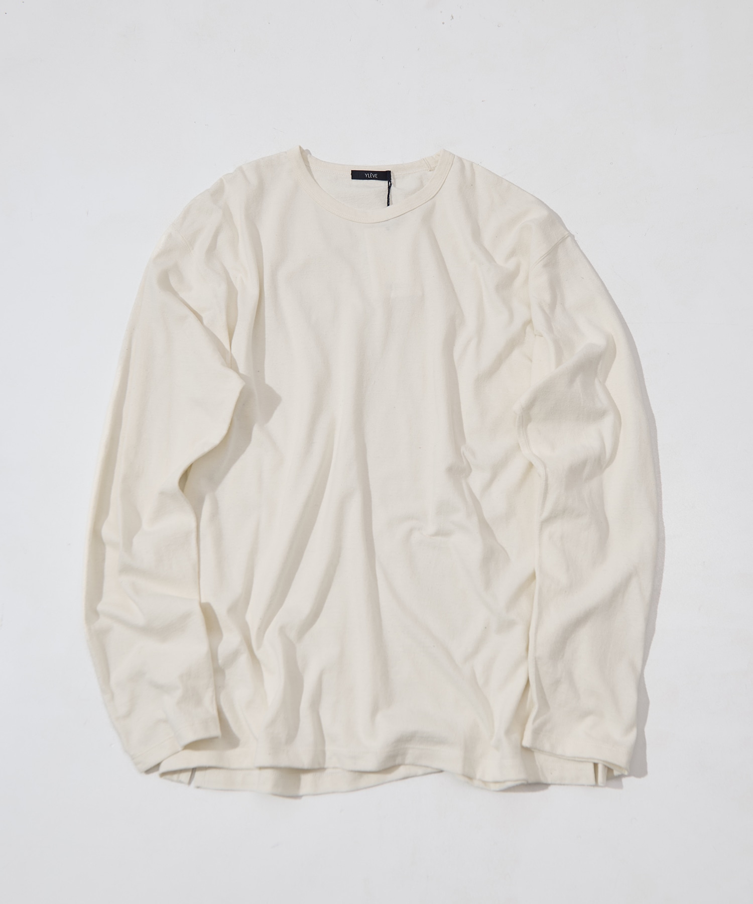 COTTON SILK NOIL PULLOVER