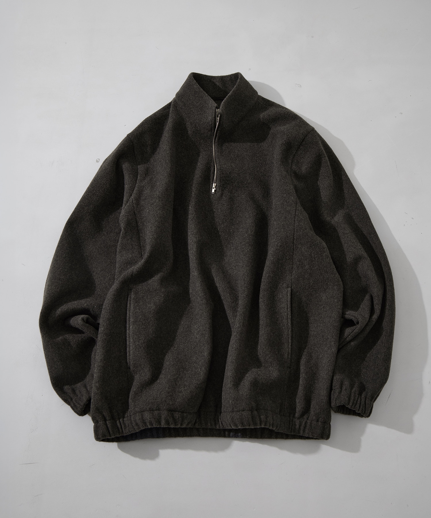BRUSHED WOOL PULLOVER