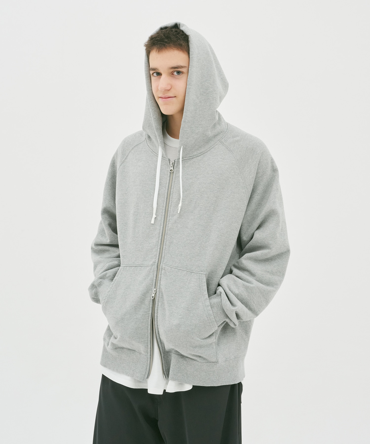 RAGLAN FULL ZIP HOODIE