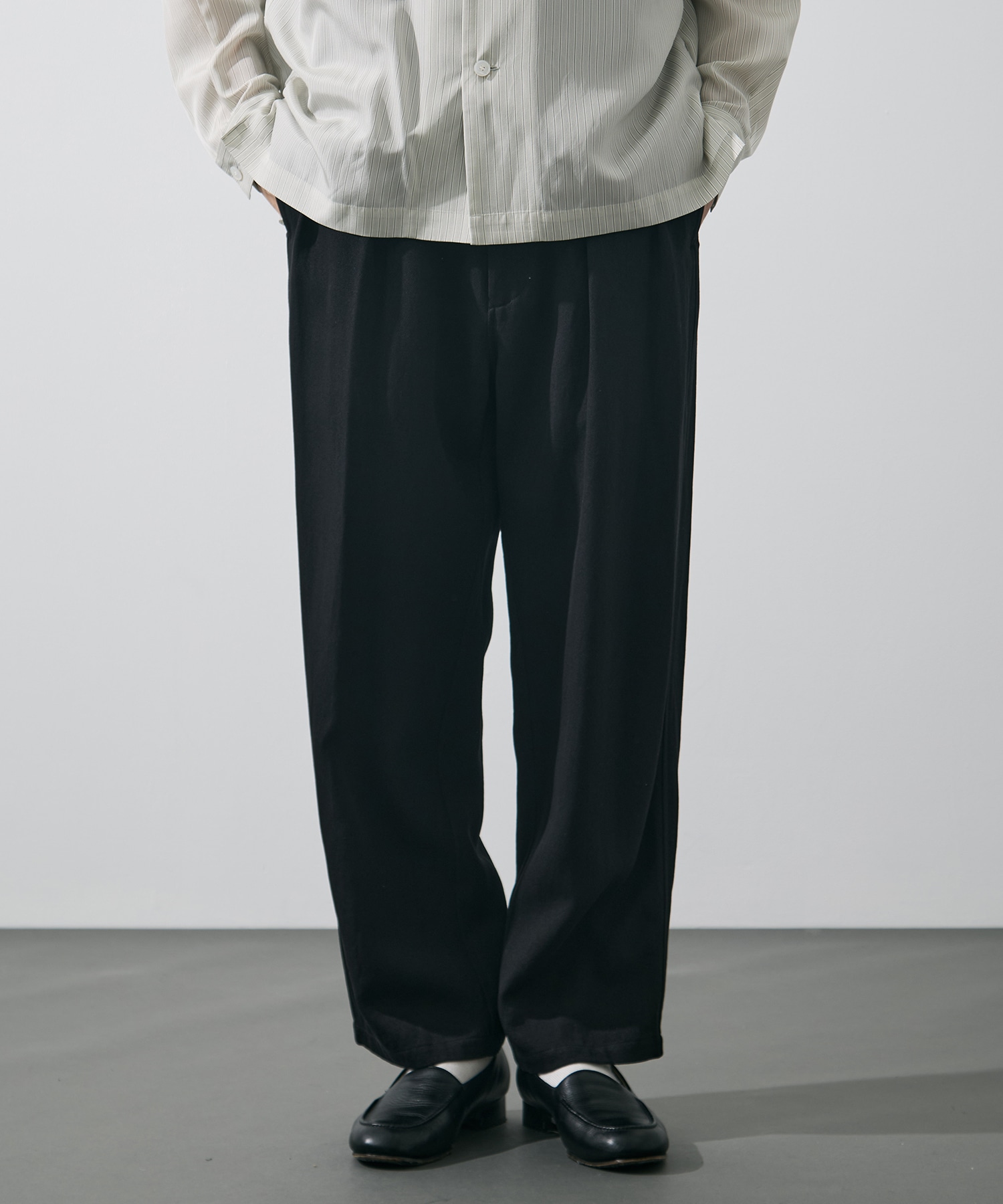 WASHI PAPER TWILL TROUSERS