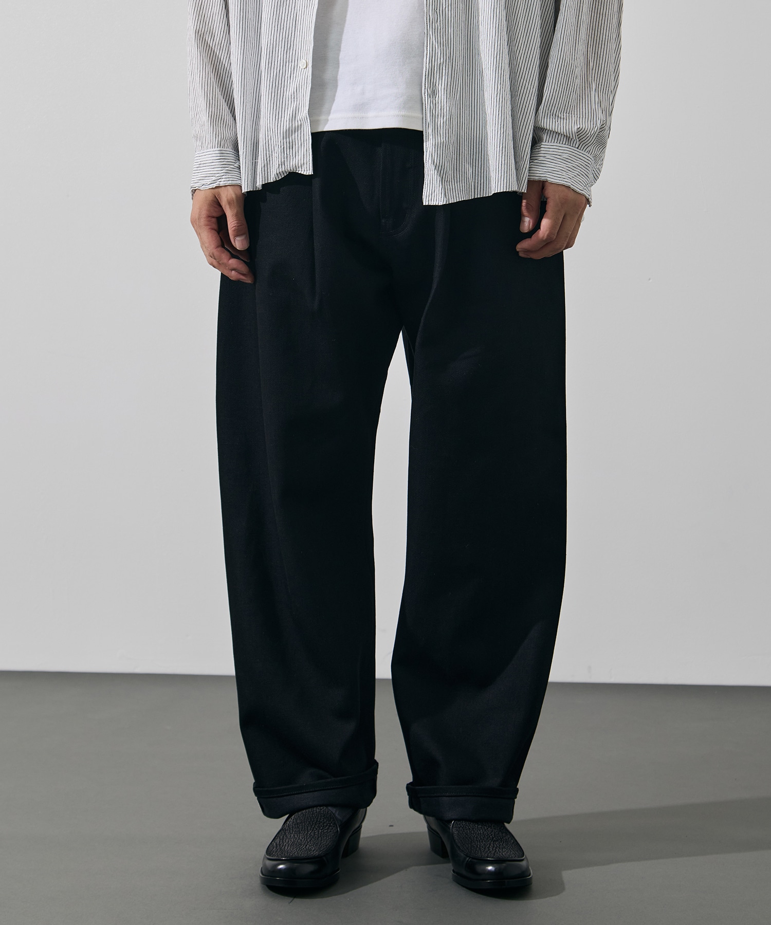 Selvedge 5-Pocket One-Wash Denim Pants