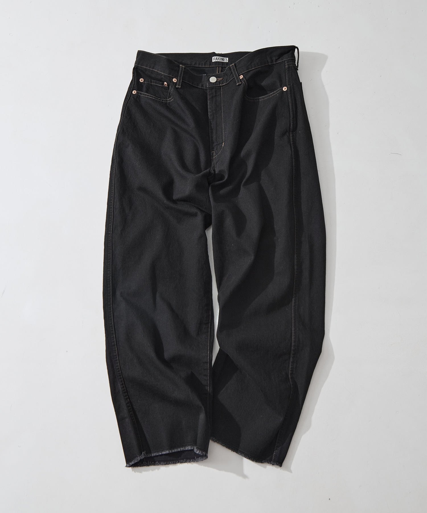 Ex.10oz ONE WASH DENIM Rub denim-TO