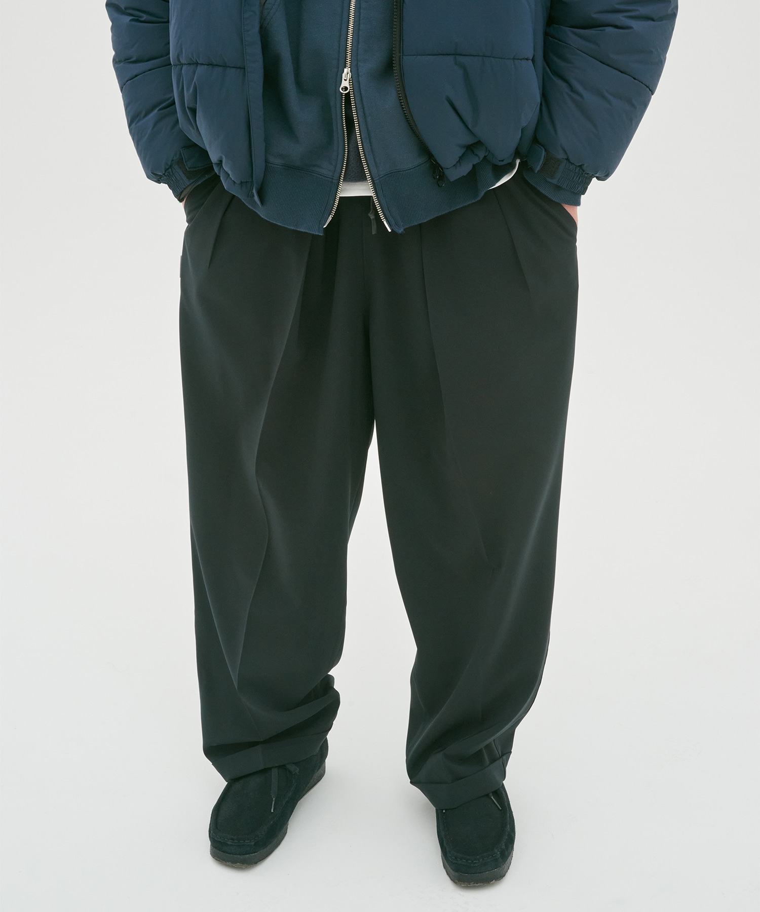 INVERTED PLEATS PANTS