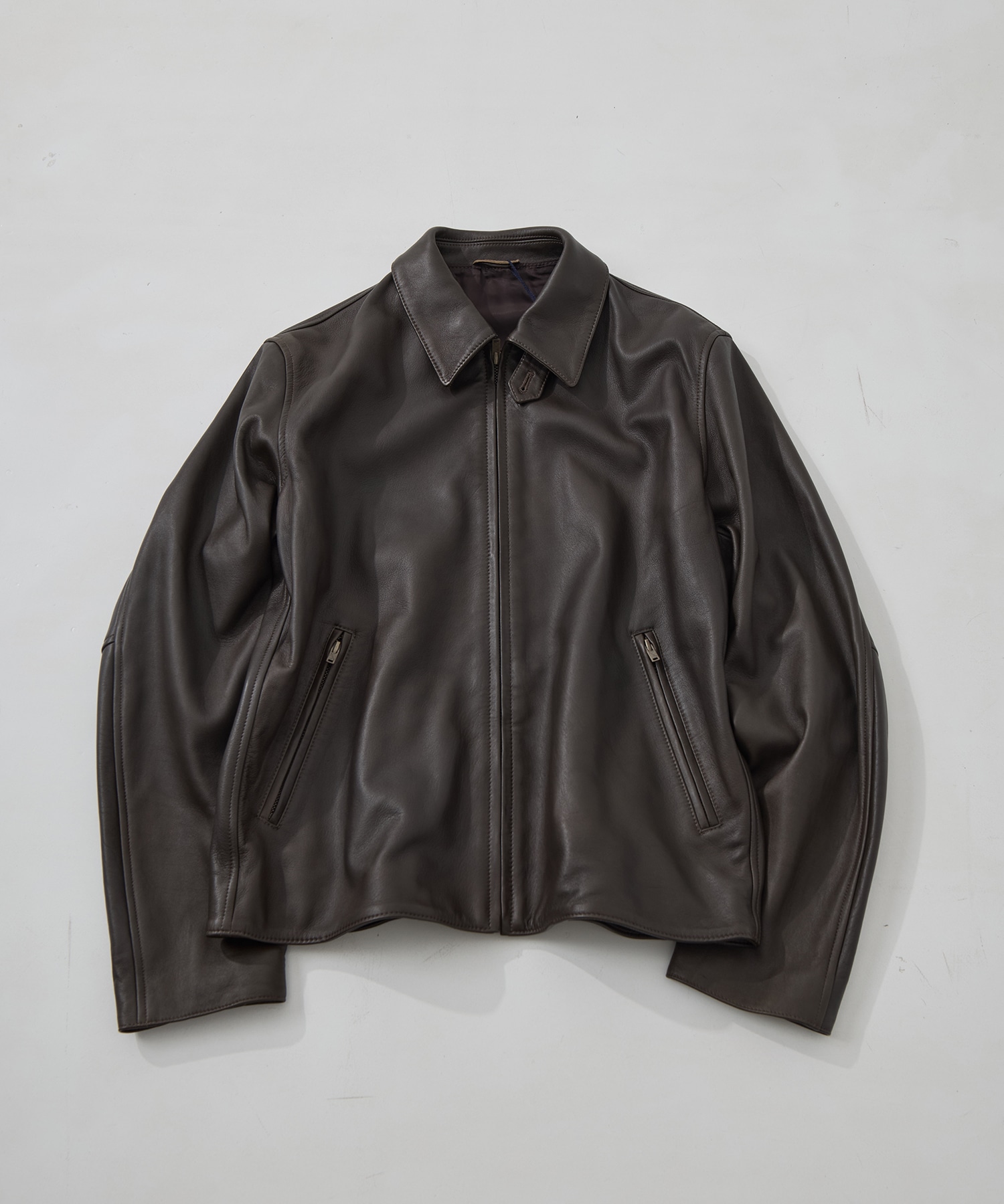SHEEP AVIATOR LEATHER JACKET