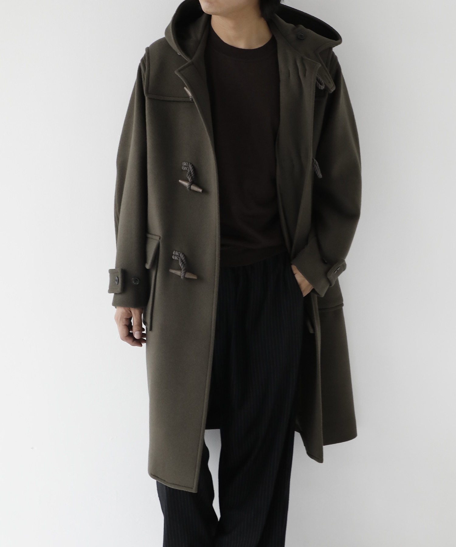 Wool Melton Duffle Coat