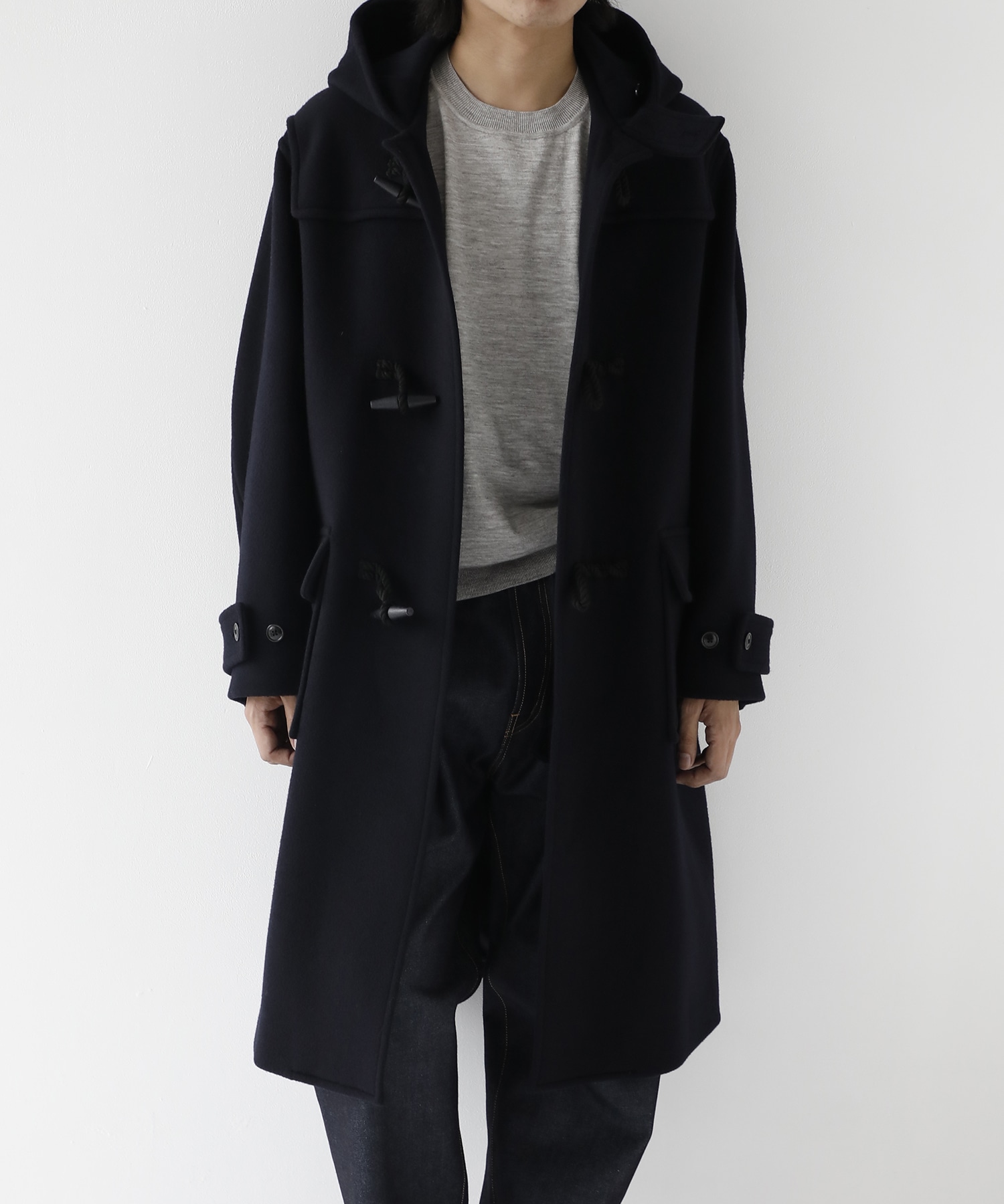 Wool Melton Duffle Coat