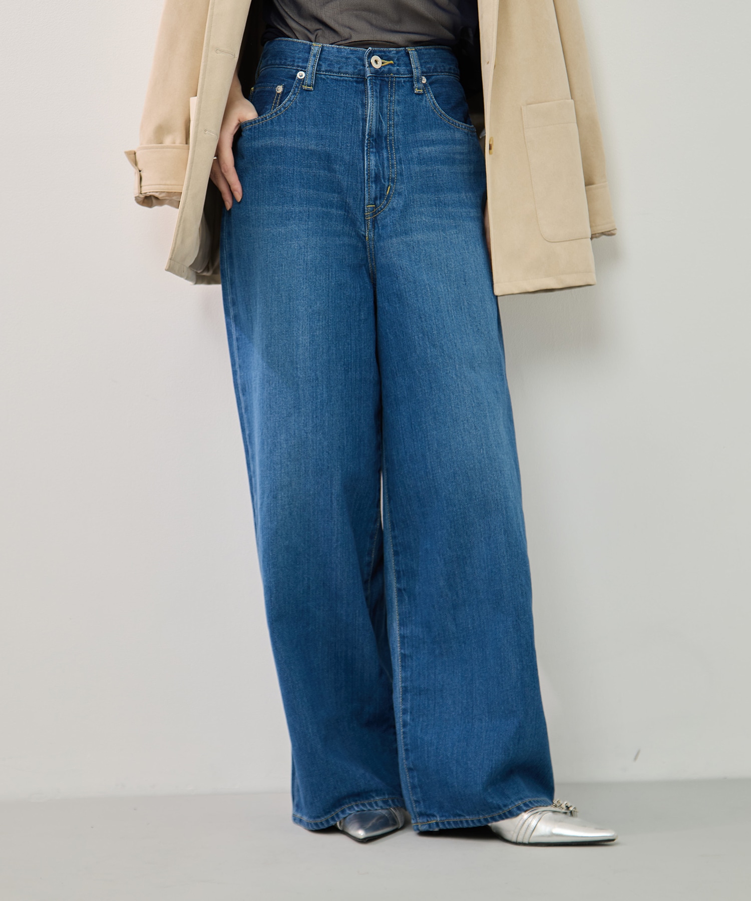 セルビッチワイドバギーデニム