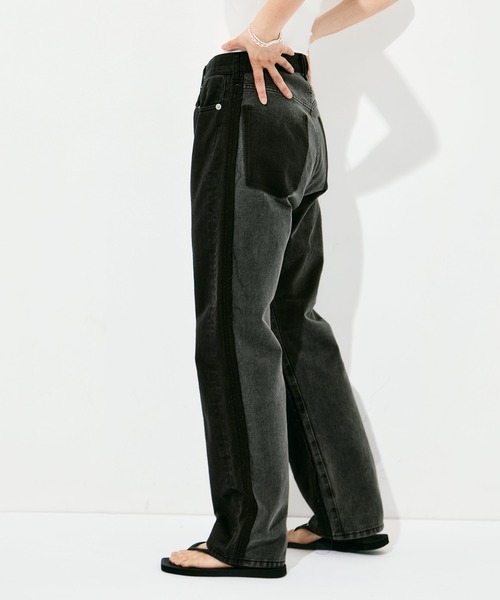 Color Denim Straight