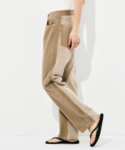 Color Denim Straight
