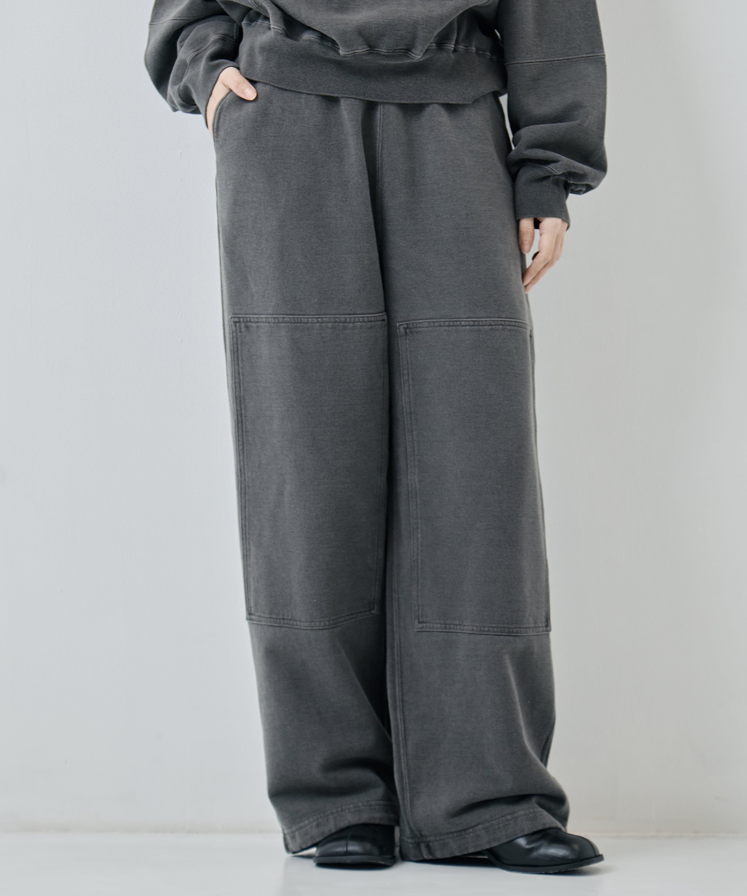 Light Sweat Double-knee pants