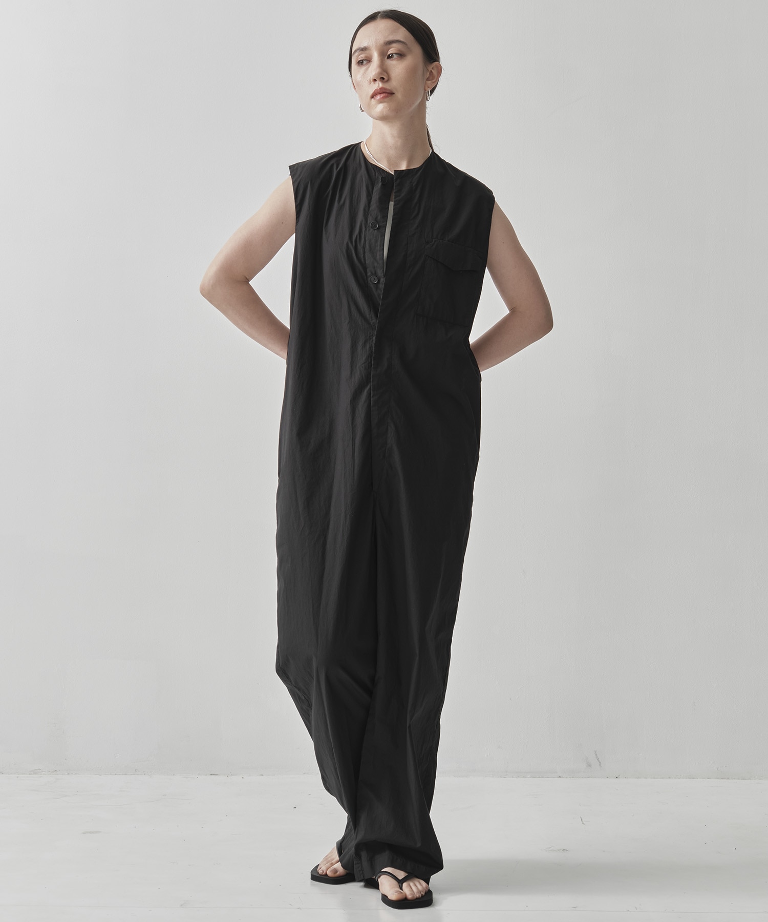 NATURAL DYED COTTON LAWN JUMP SUIT