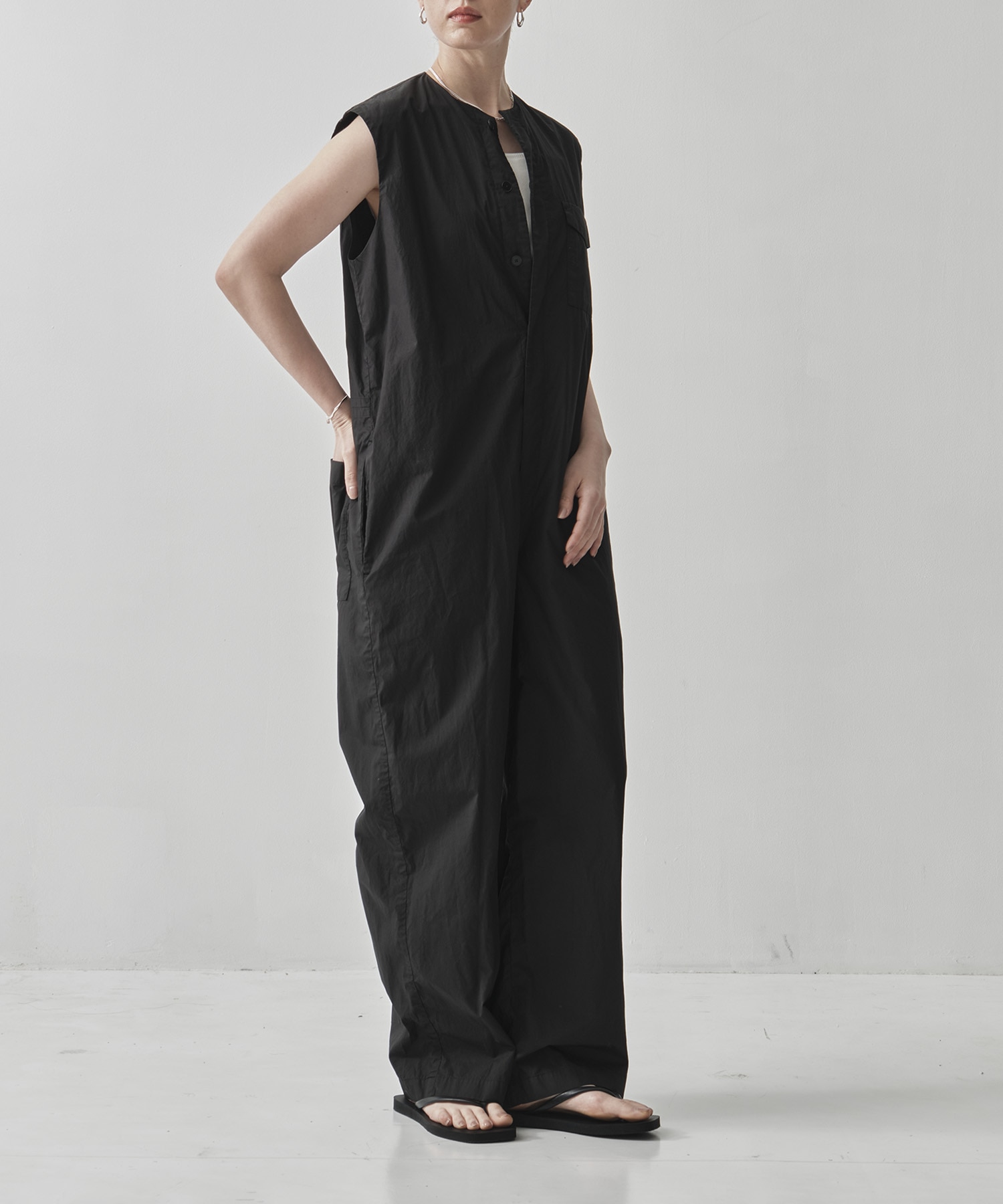 NATURAL DYED COTTON LAWN JUMP SUIT