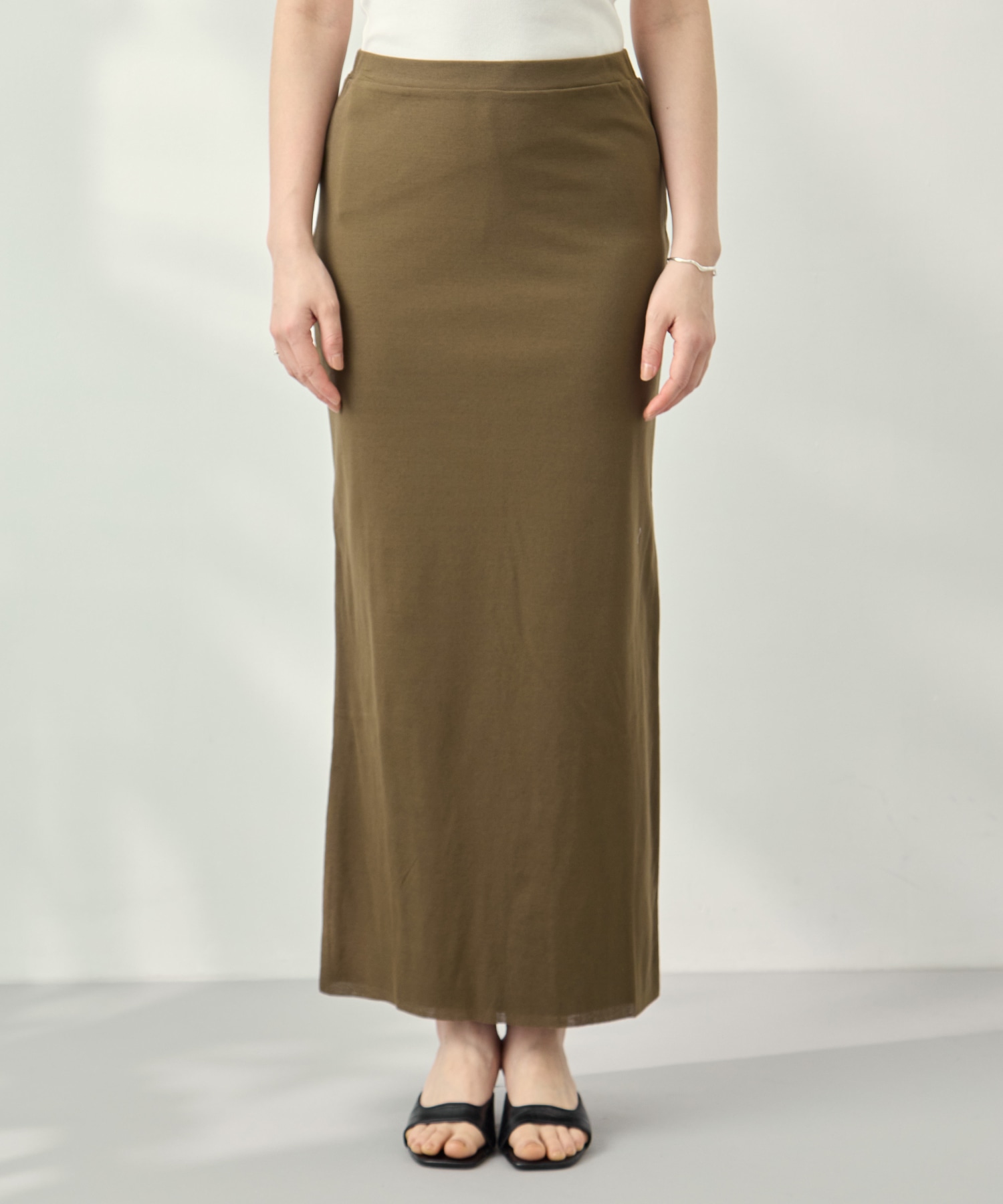 Hard Twist Rib Skirt