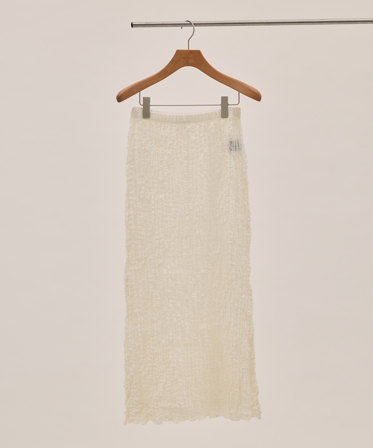Shrink Lace Frill Skirt