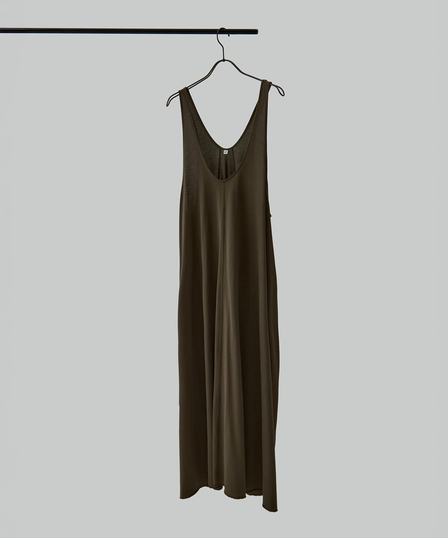 Compact cotton tank dress