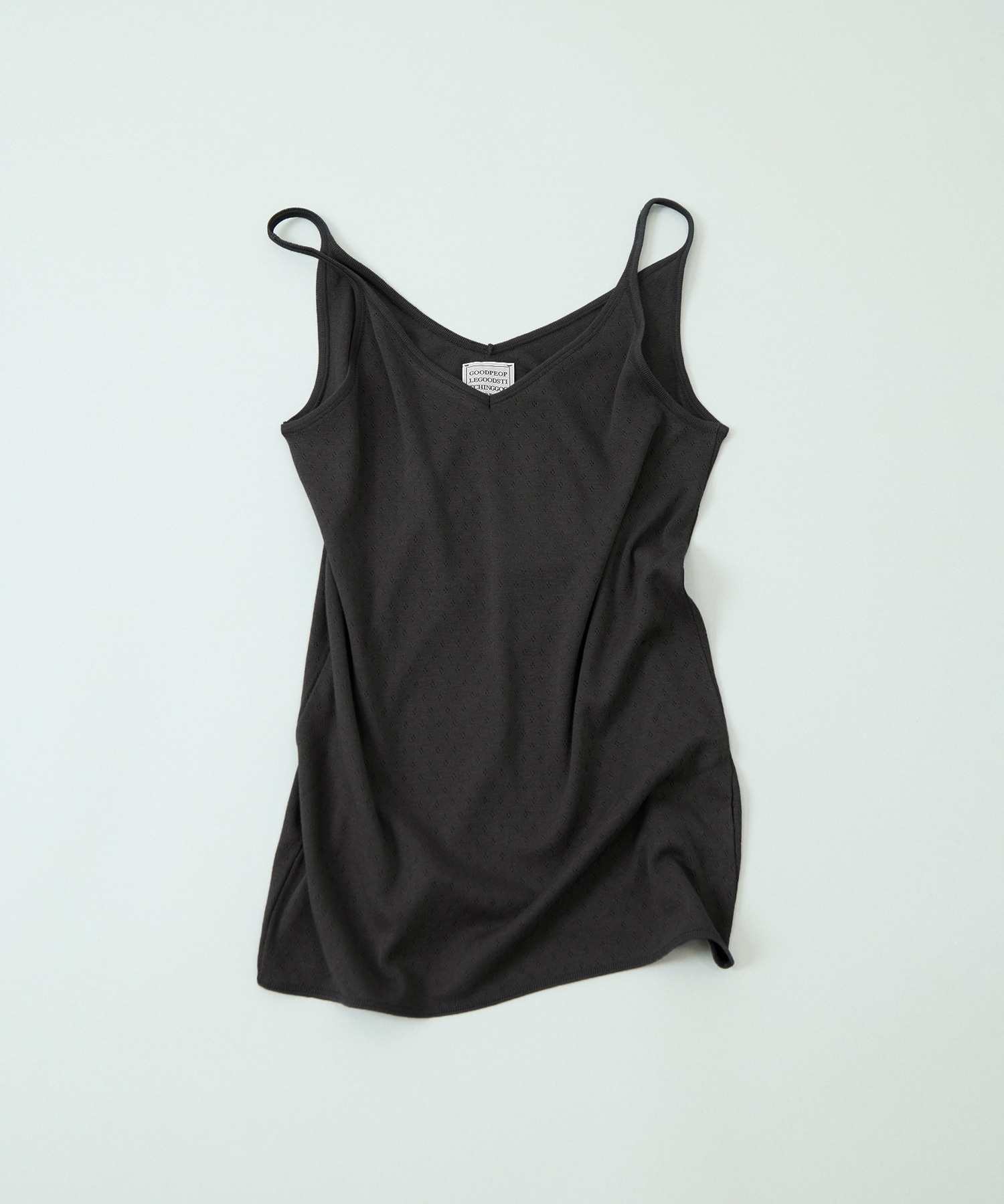 Cotton Silk Double V Neck Camisole