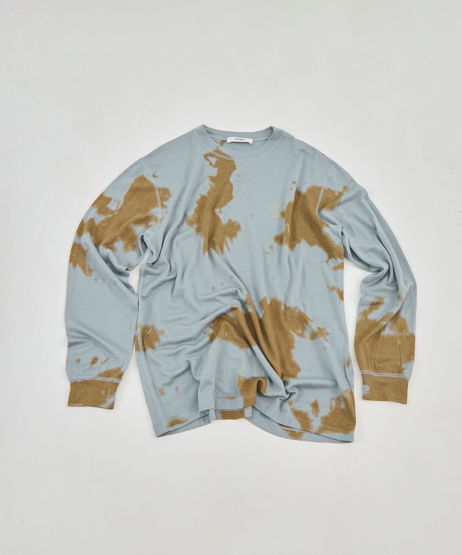 Merino Wool Dyed L/S Tee