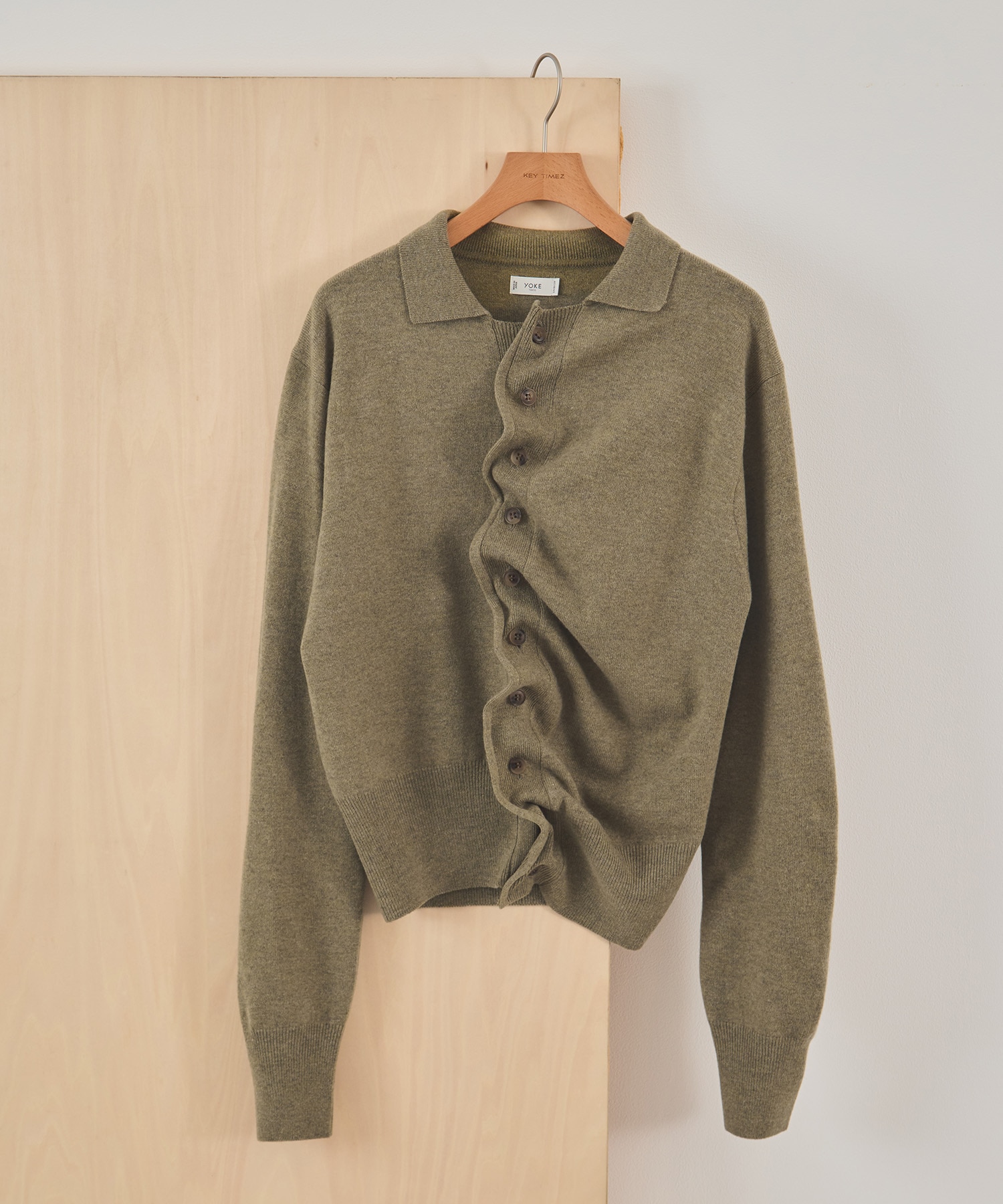 Sculptural Wired Knit Shirt