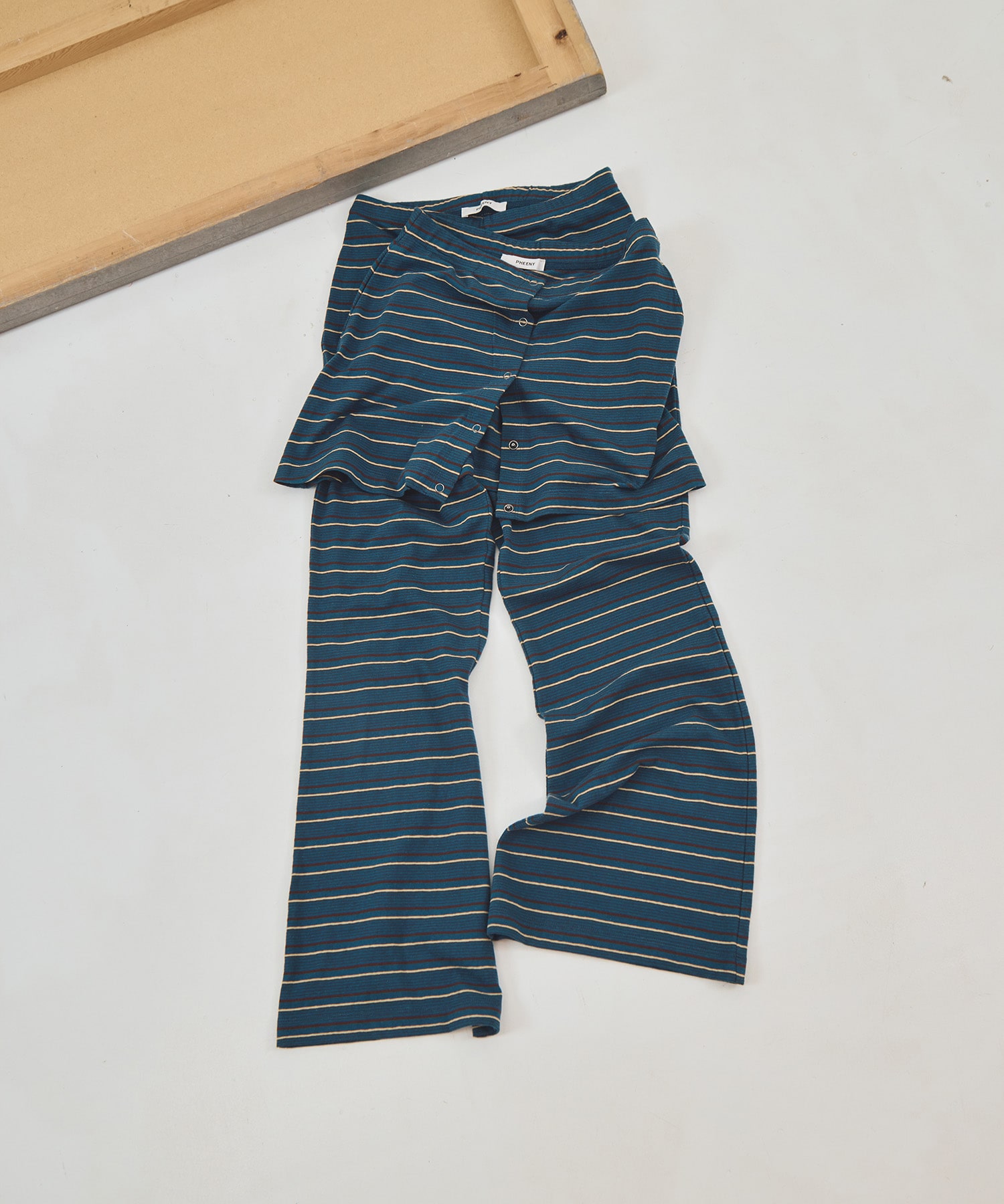 Multi-Border Layered Pants