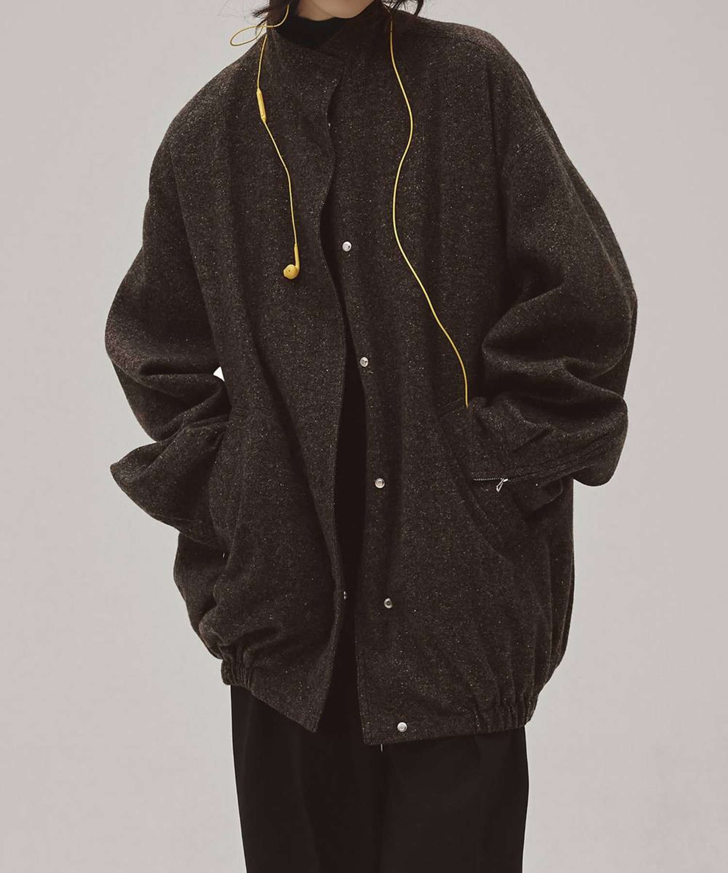 Silknep Tweed Blouson