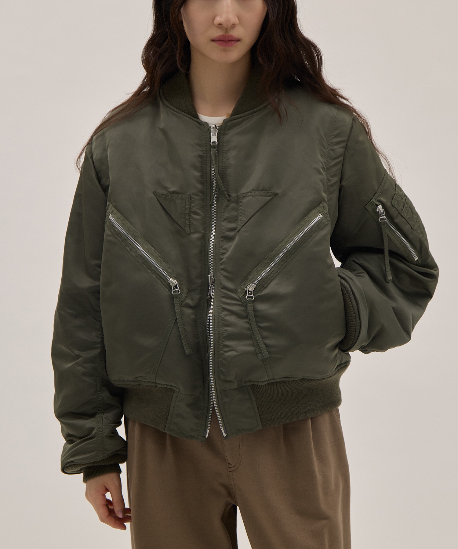 MA-1 reversible×eco fur