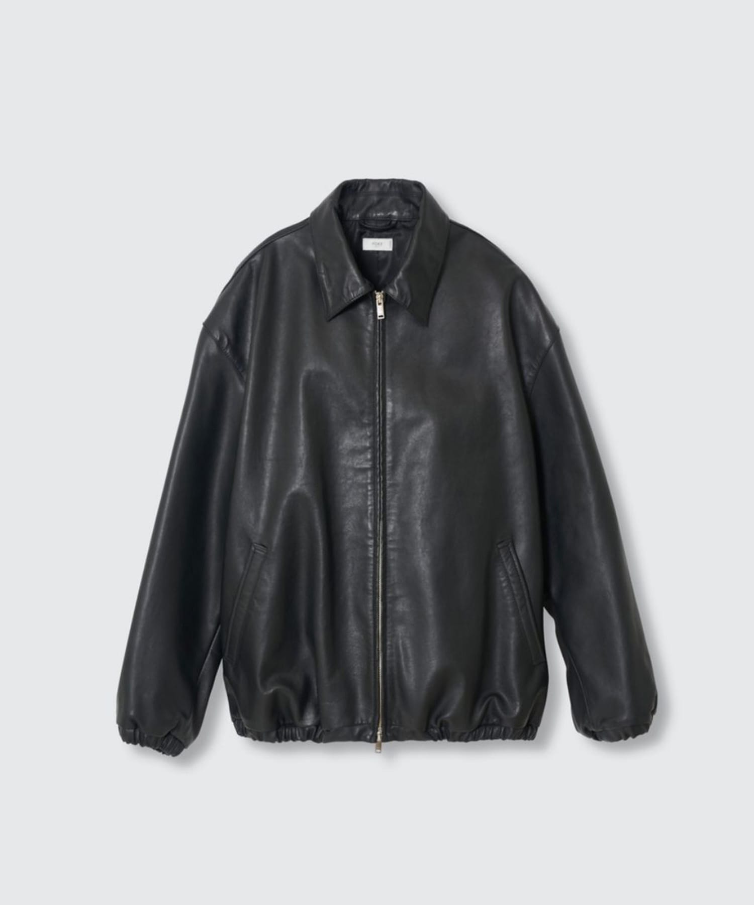 Calf Leather Sports Jacket